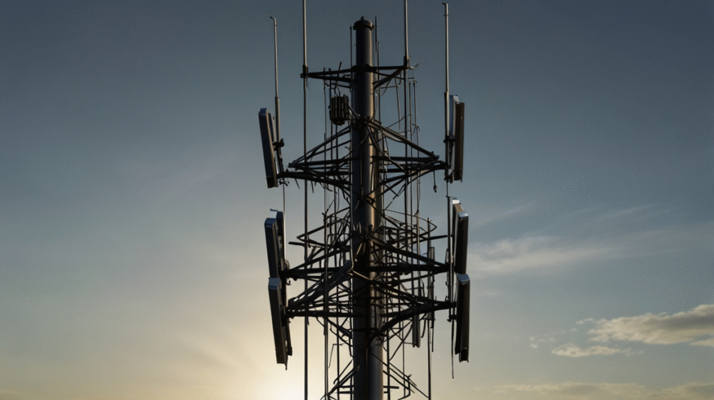 Postes de Aço Galvanizado em Projetos de Telefonia e Dados 1 Postes de Aço Galvanizado